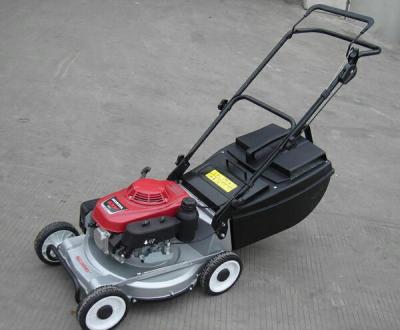 China Commercial Hand Push Garden Lawn Mower , Gasoline 18inch Lawn Mower for sale