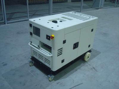 China Soundproof 10kva Small Portable Diesel Generator Open Type With Intelligent Panel for sale