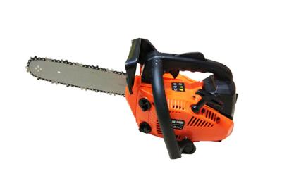 China Mini Gasoline Gas Powered Chain Saw Non - Slip Handle Heat Resisting For Home for sale