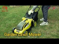 Brushless Motor Garden Lawn Mower Cordless Hand Push Small Noise