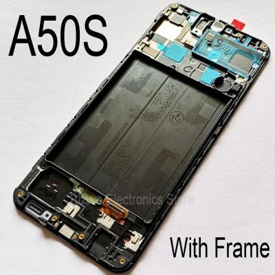 China For Samsung A50S Screen LCD Display With Touch Digitizer With Frame Assembly SM-A507FN/DS A507F/DS A507 Full Screen for sale