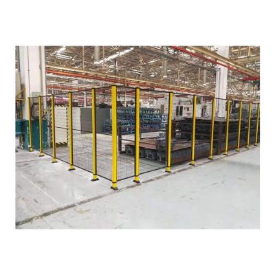 China The Most Popular Garden Fence Welded Mesh Partition Safety Types Of Guard Wire Workshop Machine Fence for sale