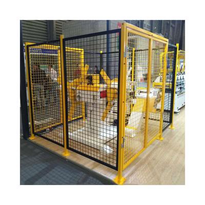 China Professional Factory Safety Garden Fence Types Guard Wire Panels Workshop Machine Protective Fence for sale