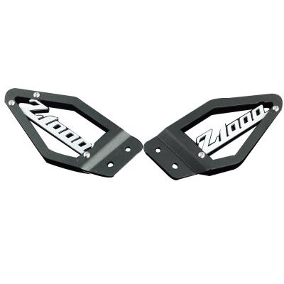 China FGUKA006 Motorcycle Heel Plate For Z 750 Z750 2007-2009 FGUKA006 Black for sale