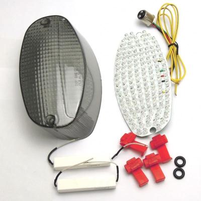 China Motorcycle Integrated Tail Light With Turn Signals For YZF600R 1998-2007 V STAR 650 Custom Color 1100 Clear FTLYA020 for sale