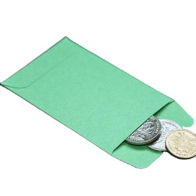 China Money Recycled Customized Reusable Envelope White Coin Pattern Logo Coin Envelope Wrapping Paper Paper Envelope for sale