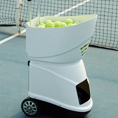 China ABS plastic& metal New Tennis Training Machine Large Capacity Ball Automatic Shoot Equipment with Phone App for sale