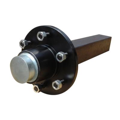 China High Quality Solid Round Trailer Part Truck Part/Square Trailer Stub Axle For Sale for sale