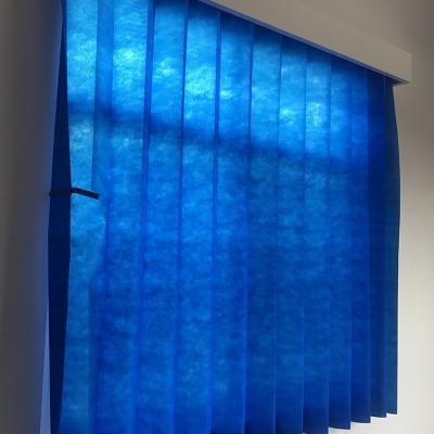 China Fireproof Wholesale High Quality Antibacterial Pacific Blue Hospital Cubicle Curtain for sale