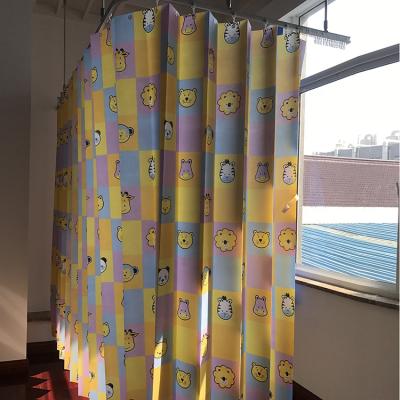 China OEM Fire Retardant Free Sample Attractive Colors With Disposable Curtain In Various Patterns For Kids Room for sale