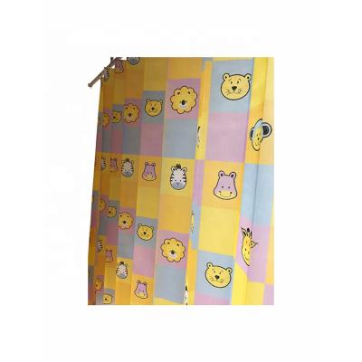 China New Type Flame Retardant Sell Well Disposable Children's Hospital Cubicle Printing Curtain for sale