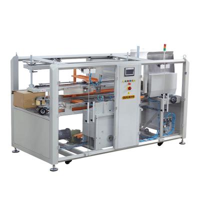 China Automatic Former Food Box Carton Erecting Machine High Speed ​​Crate Cardboard Box Erector for sale