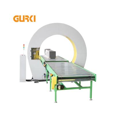 China Food Pallet Automatic Horizontal Stretch Board Wrapping Machine Orbital Fully Automatic Horizontal Wrapping Machine for sale