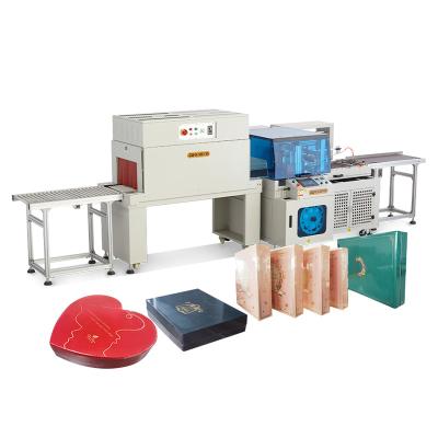 China Full Automatic Heat Shrink Oven Electric Box Foil L Sealer Heat Shrink Tunnel Food PVC Pe Pof Film Machine for sale