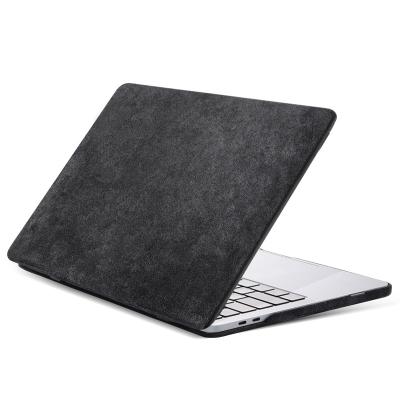 China Factory Direct High Quality Leather Alcantara Shell Case MacBook Pro/air Alcantara 13