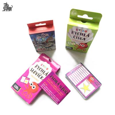 China OEM Custom High Quality Printing Paper Game Card Trade Party Family Paper Drinking Card Game for sale