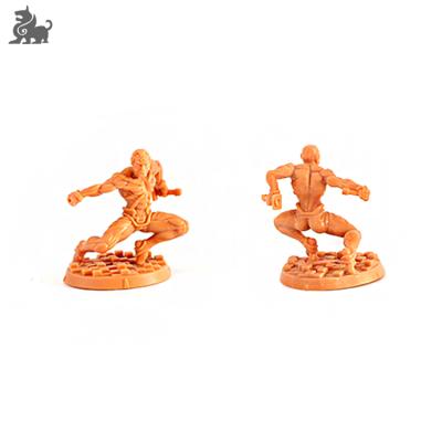 China Cartoon Toy Plastic Miniature Game Action Figure Board Game Components for sale