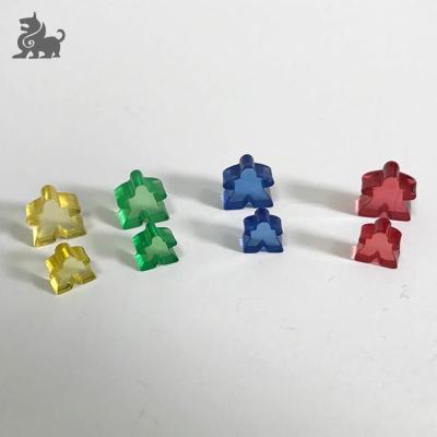 China Custom Plastic Plastic Meeples Game Marks For Board Game for sale