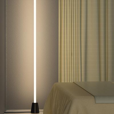 China High Quality Minimalist LED RGB Decorative Standing Light Colorful Single Floor Lamp for sale