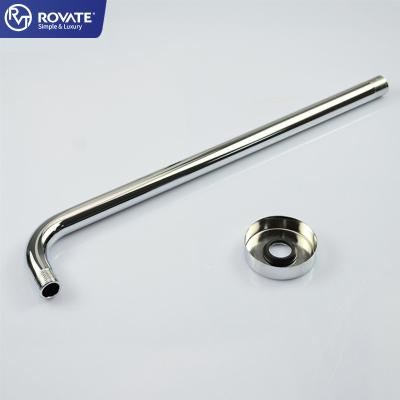 China Modern Stainless Steel Top Spray Shower Hose Concealed Wall Mounted Adjustable Shower Arm for sale