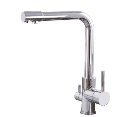 China Other Rovate Factory Kitchen Sink Faucet, Modern Design Style 360 ​​Hot and Cold Wholesale Mixing Faucets Multifunctional BridgeType Valve for sale