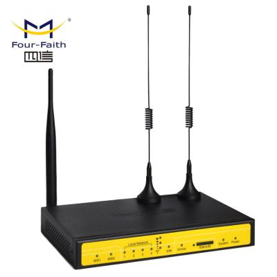 China F3846 industrial dual sim dual sim slot 4g sim card vpn router M2M 4G LTE dual wifi hotspot for bus wifi OTHER for sale