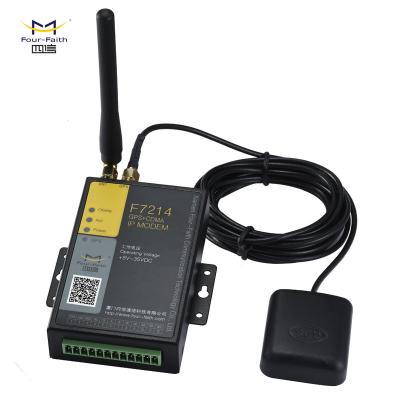 China F7414 GPS GPRS modem external modbus rtu modem for remote control smart sensor and smart meters for sale