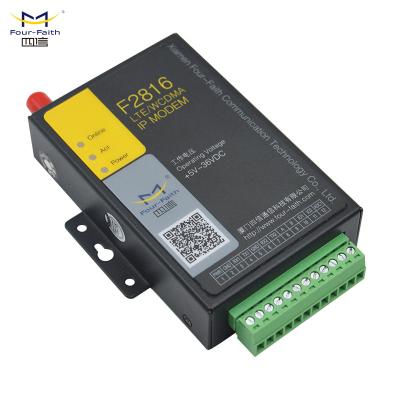 China F2A16 4G external modem with support rs232 rs485 and CAT 1 module digital I/O Modbus RTU MQTT for monitoringdata recorder and meters for sale