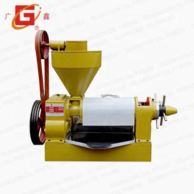 China Cold Pressed Screw Oil Expeller 100Kg/h Soybeans Oil Expeller Cooking Machine for sale