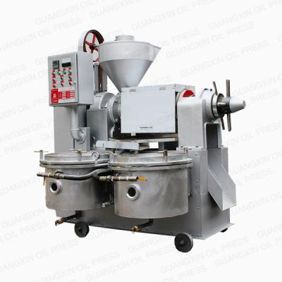 China 2021 hot sale automatic oil presser sunflower oil press machine with oil filter set for sale