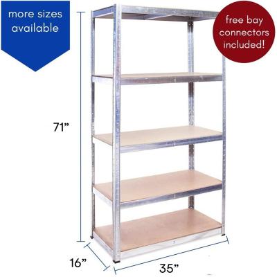 China Heavy Duty Kitchen Garage Units Racking Shelving Shelves For Storage Workshop Kitchen Bathroom for sale