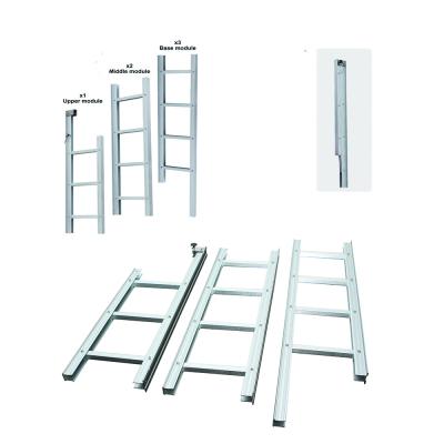 China Folding Ladders Extension Good Quality Emergency Exit Aluminum Telescopic Ladder for sale