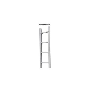 China Aluminum Folding Ladders Module Middle Household Emergency Emergency Exit Ladder Accessories for sale