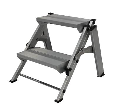 China China Manufacture Contemporary Wholesale Quality 2 Step Safety Stool Indoor Outdoor Aluminum Ladder for sale