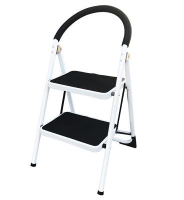 China Aluminum Folding Ladders High Strength Safety 2-Step Ladder America Use Folding 2 Step Ladder for sale