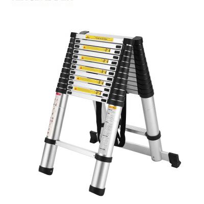 China Safty telescopic ladders and convenient ladder aluminum folding telescopic multi function step ladder en131 for sale