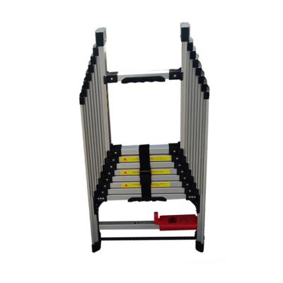 China Ladders 2.84M Warehouse Safety Ladder Telescopic Aluminum Telescopic Step Ladder for sale