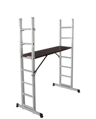 China Hot Selling Durable Folding Ladders Home Use Aluminum Multifunctional 2x7 Scaffolding for sale