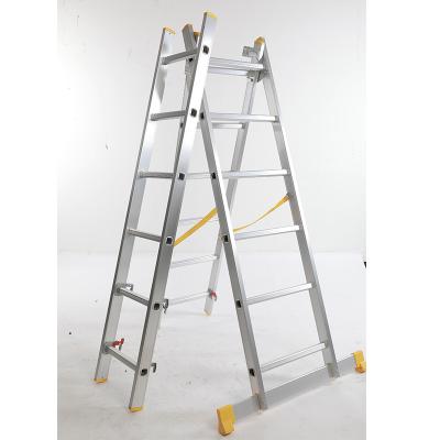 China Hot Sale 3x6 Folding Ladders Step Laders Folding Universal Aluminum Ladders for sale