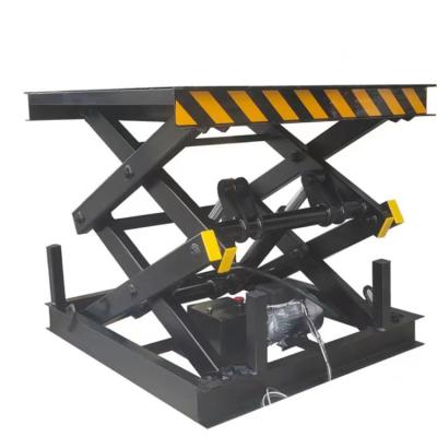 China 4Sshop Fixed Shear Fixed Forklift 4.5m High Altitude Working Platform Shear Forklift Working Platform Lift for sale