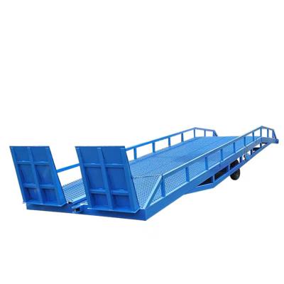 China Other Movable Plastic Hydraulic Heavy Duty Portable Truck Loading Ramp Mobil Forklift Aluminum Yard Dock Ramps For Forklift for sale