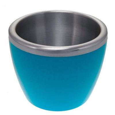 China CLASSIC Stainless Steel Bar Ice Bucket / Beer Promotion Vintage Coolers for sale