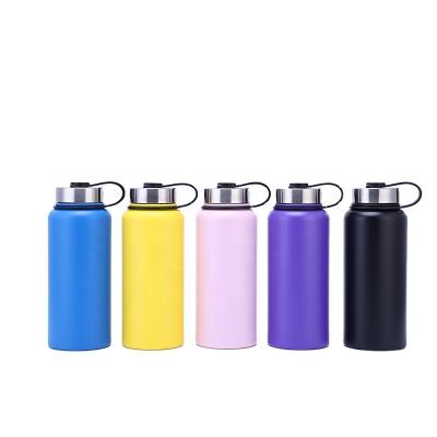 China Custom Stocked Sport 18oz 32oz 40oz Double Wall Vacuum Flask Insulated Stainless Steel Water Bottle, Bottle Waters for sale