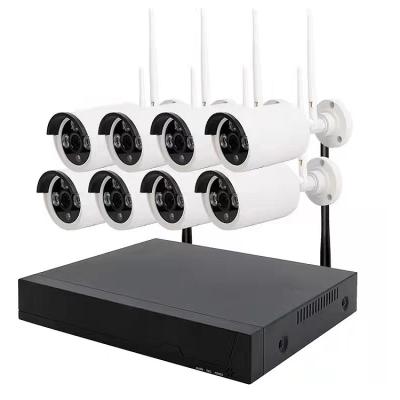 China Hot Wireless NVR Channel CCTV Systems Kit Indoor Outdoor NIGHT VISION Wifi Security IP Cameras 8 Kit for sale