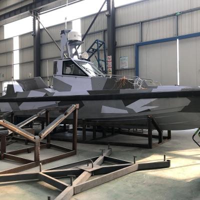 China Self-Propelled Fiberglass Fiberglass High Speed ​​Speedboat for sale