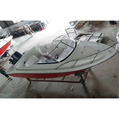 China Classic Fiberglass 18 Foot 8 People Fiberglass Leisure Boat for sale