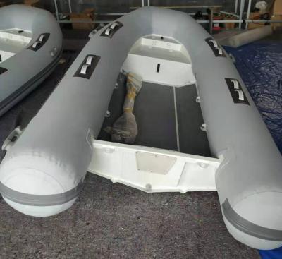 China CE aluminum offshore hypalon inflatable boat with aluminum hull dinghy for sale