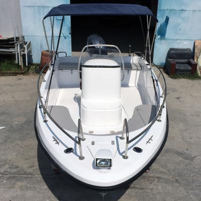 China Fiberglass 19 Feet Sport Fiberglass Boat For Diving for sale