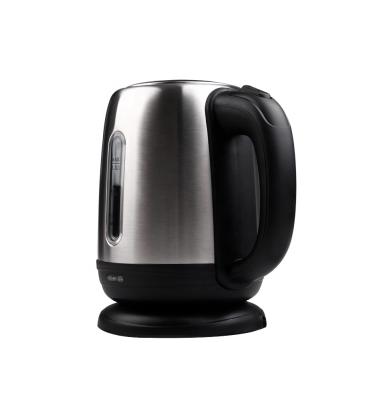 China 360 Degree CE GS CB ETL Small Electric Household Hotel 1.2L Stainless Steel Rotation Base Small Electric Cordless Kettle for sale