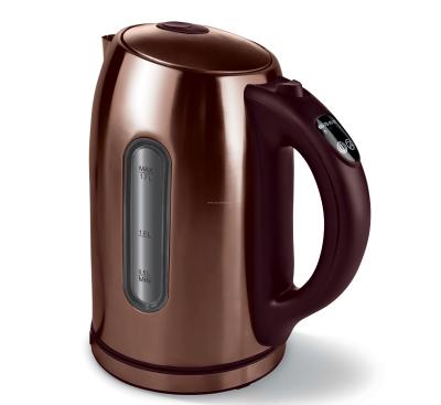 China 360 Degree Base Low Price 1.7L Digital Stainless Steel Rotation High Quality Electric Kettle for sale